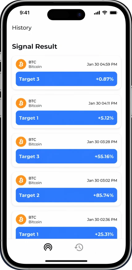CryptoMaven app screen