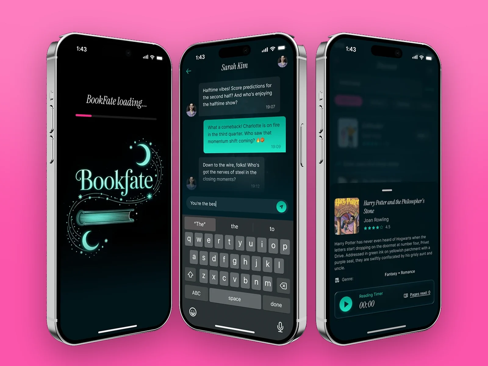 BookFate app