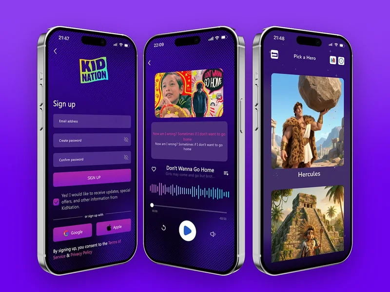 KidNation: AI edutainment app for kids that generates personal storybooks in under 60 seconds