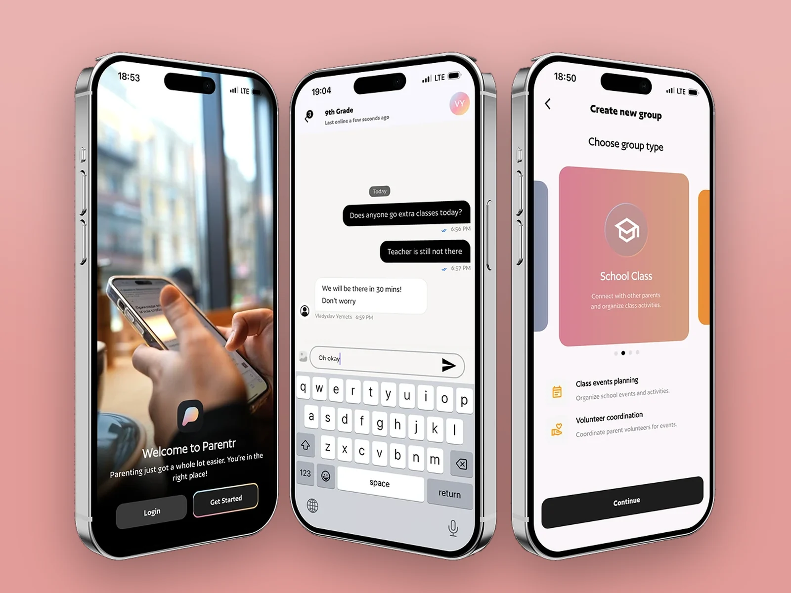 Parentr app