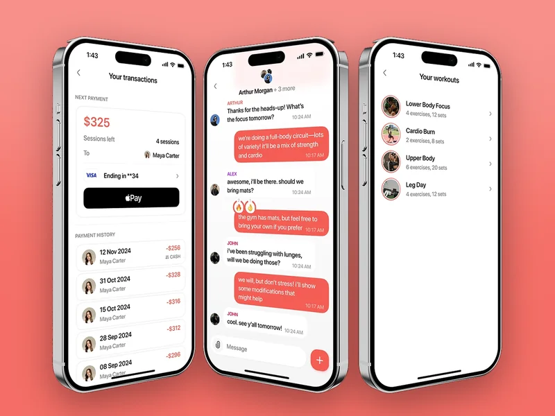 Regent: Personal trainer marketplace app with bookings and an in-app wallet