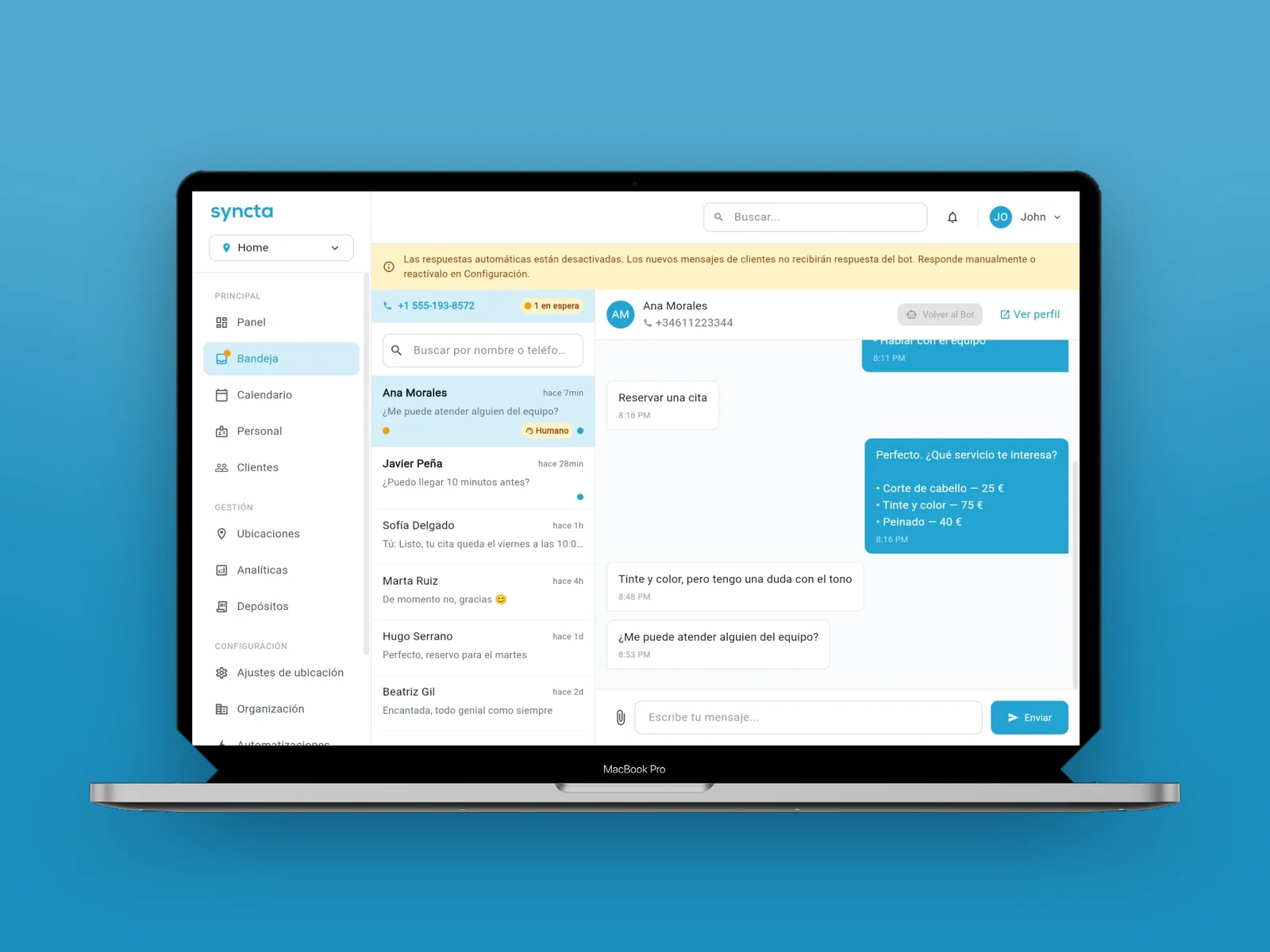 Syncta app