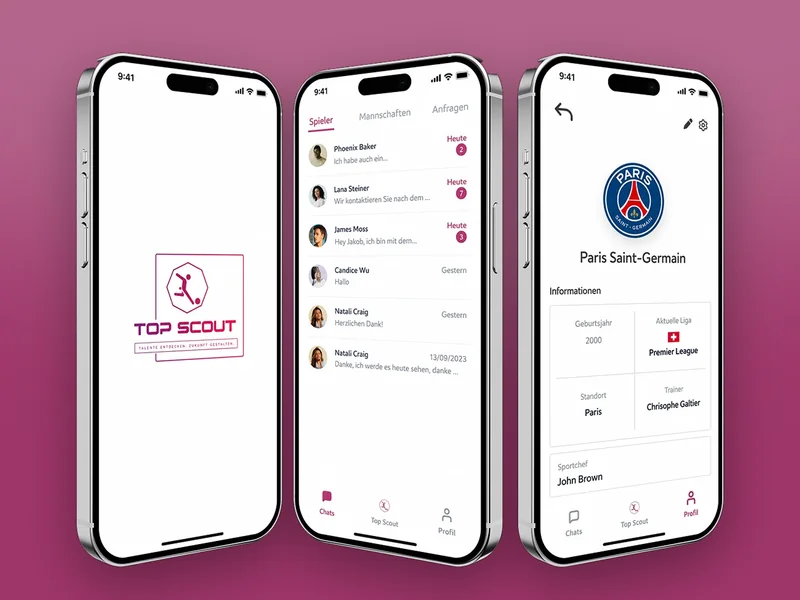 Top Scout: Football scouting app connecting players and clubs