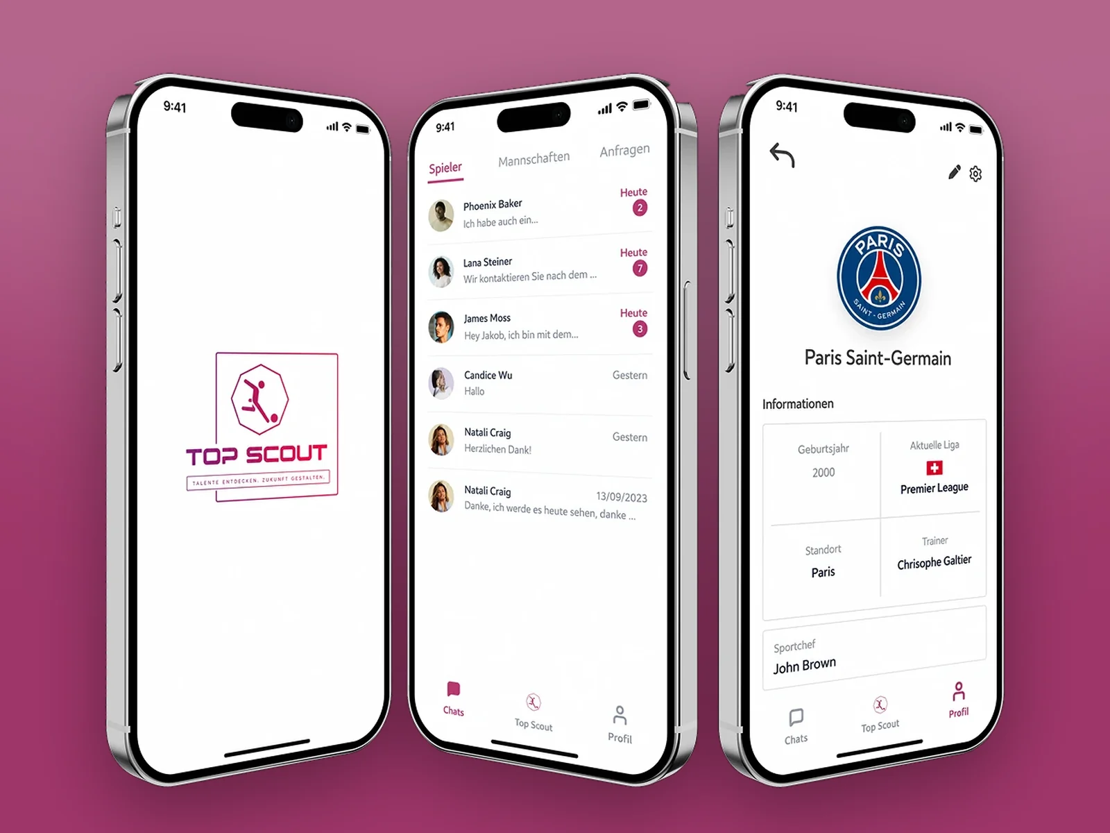 Top Scout app